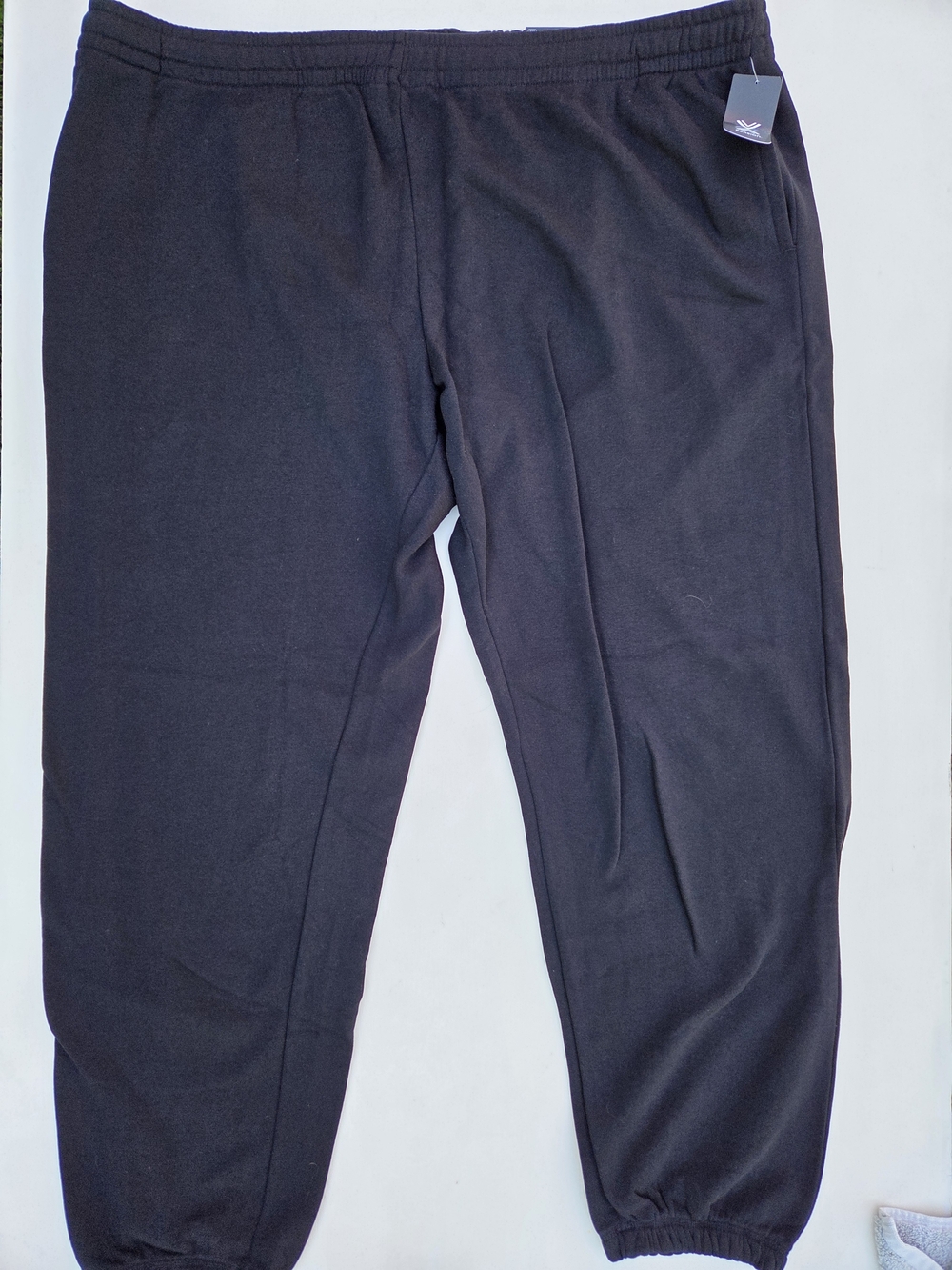 Xersion Mens Sweatpants 4XLT Black Fleece Joggers Quick-Dri Big & Tall NWT